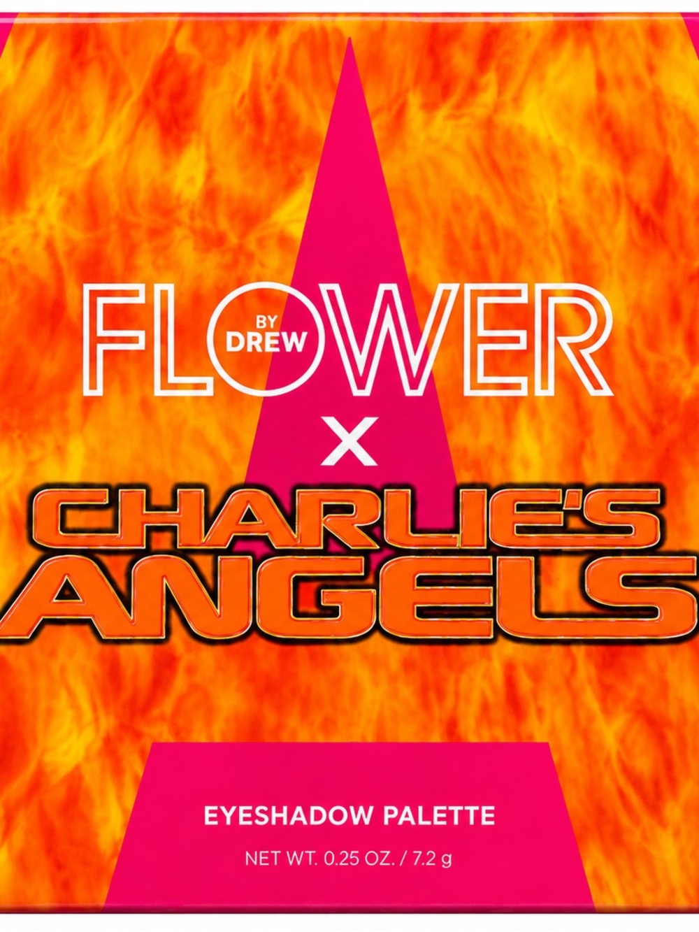 FLOWER by Drew x Charlie's Angels Eyeshadow Palette - Vibrant Pink Shades